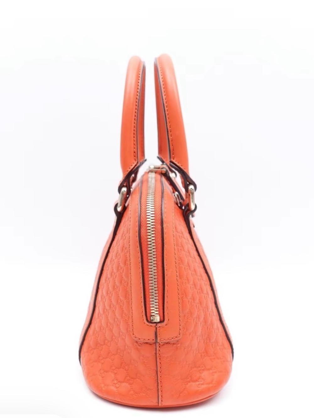 Gucci Orange Microguccissima Dome - Picture 3 of 8